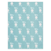 Nappe Noël Vacances Elégante Plage Turquoise Côte (Devant)