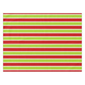 Nappe Noël Vacances Vert & Rouge Motif (Devant (Horizontal))