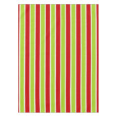 Nappe Noël Vacances Vert & Rouge Motif (Devant)