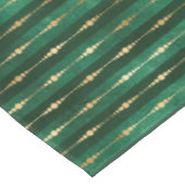 Nappe Noël vert et or (Angle)