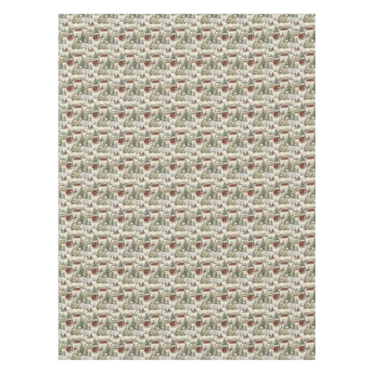 Nappe Noël vintage (Devant)