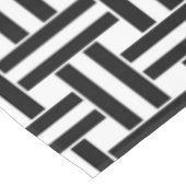 Nappe Noir & Blanc Bande (Angle)