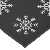 Nappe Noir & Blanc "Le Temps Le Plus Merveilleux De L'An (Angle)