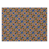 Nappe Noir Bleu Rouge Or Ombre Abyss Art Abstrait (Devant (Horizontal))