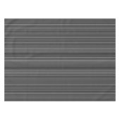 Nappe noir et blanc avec des rayures noires (Devant (Horizontal))