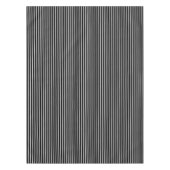 Nappe noir et blanc avec des rayures noires (Devant)