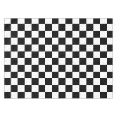 Nappe Noir et blanc Checkered (Devant (Horizontal))