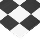Nappe Noir et blanc Checkered (Angle)
