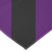 Nappe Noir hanté et violet rayé (Angle)