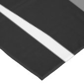Nappe Noir rose et blanc Abstrait (Angle)