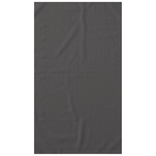 Nappe noire couleur Crayon 60 po x 104 po (Devant)