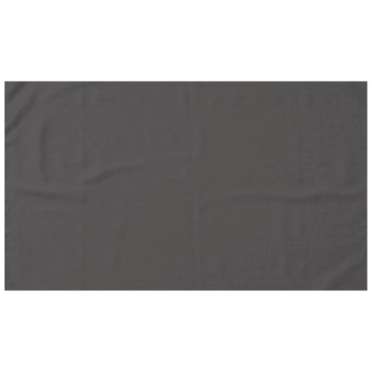 Nappe noire couleur Crayon 60 po x 104 po (Devant (Horizontal))