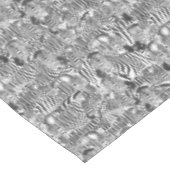 Nappe noire et blanche de rayure de zèbre (Angle)