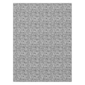 Nappe noire et blanche de rayure de zèbre (Devant)