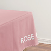Nappe Nom de couleur rose quartz rose (In Situ)