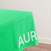 Nappe Nom de couleur verte Aurora (In Situ)