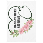 Nappe Nom de l'infirmière étudiante-inscrite-ancienne (Devant)
