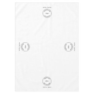 Nappe Nom du logo de l'hôtel Changement de couleur