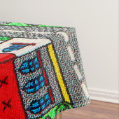 Nappe nostalgie des années 90, Moquette de piste Voiture (In Situ)