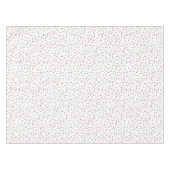 Nappe Notes d'amour Cœur rouge Notation musicale (Devant (Horizontal))