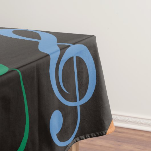 Nappe Notes de musique colorée (In Situ)