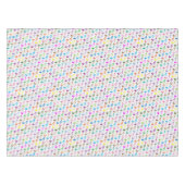 Nappe Notes musicales colorées motif (Devant (Horizontal))