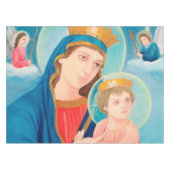 Nappe Notre-Dame de Perpétuel aide catholique (Devant (Horizontal))
