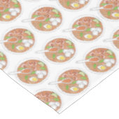 Nappe Nourriture épicée de Laksa Noodle de noix de coco  (Angle)