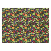 Nappe Nourriture sur un arrière - plan noir (Devant (Horizontal))