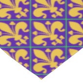 Nappe Nouvelle-Orléans Mardi Gras Fleur de Lis (Angle)
