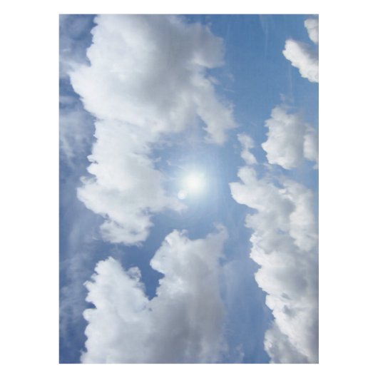Nappe Nuages bleus de ciel + vos idées (Devant)