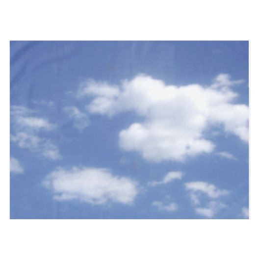 Nappe nuages dans un ciel bleu (Devant (Horizontal))