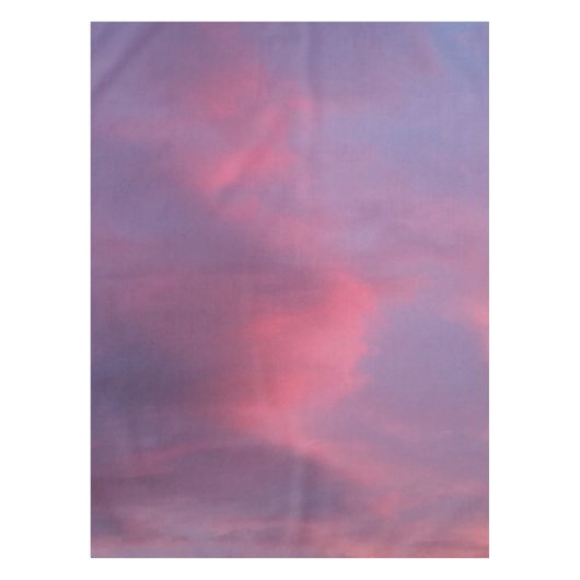 Nappe Nuages roses bleus (Devant)