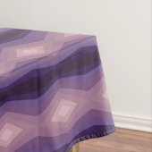 Nappe Nuances D'Art Abstrait Géométrique Violet (In Situ)
