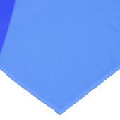 Nappe Nuances de bleu Art fractal abstrait moderne (Angle)