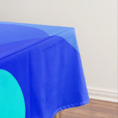 Nappe Nuances de bleu Art fractal abstrait moderne (In Situ)