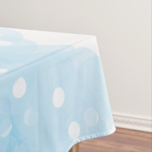 Nappe Nuances de bulles bleues Motif Abstrait