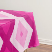 Nappe Nuances de motif de diamant fuchsia (In Situ)