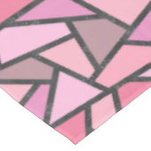 Nappe Nuances de motif en vitrail de corail (Angle)