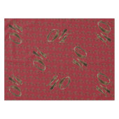 Nappe Numéro 40 40e anniversaire Ruby Typographie d'or (Devant (Horizontal))