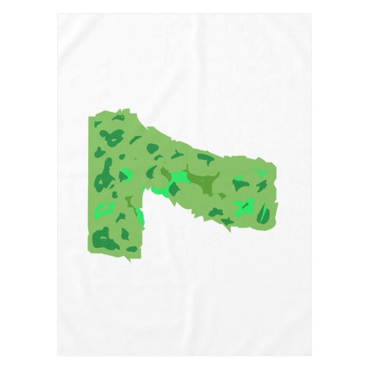 Nappe Numéro sept avec couleur de camouflage (Devant)