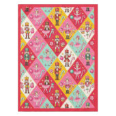 Nappe Nutcracker Rose Pâle et Fée Dragée Candyland (Devant)