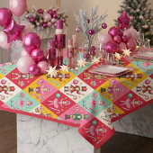 Nappe Nutcracker Rose Pâle et Fée Dragée Candyland