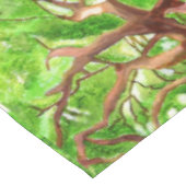 Nappe Oak Tree tablecloth  (Angle)