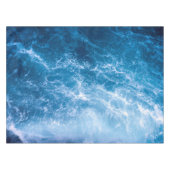 Nappe Océan - Vagues bleu foncé (Devant (Horizontal))