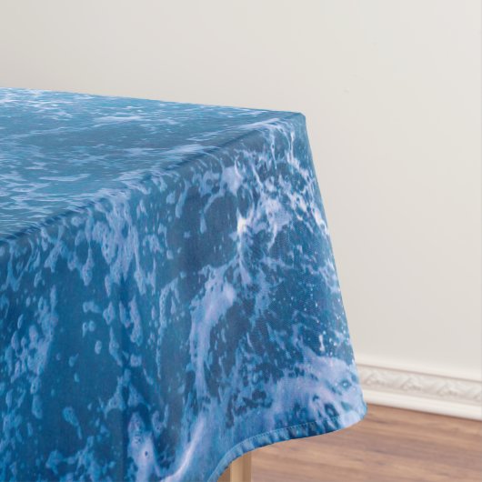 Nappe Océan - Vagues bleu foncé (In Situ)