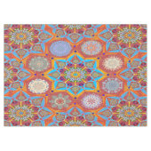 Nappe Octo plus brillant arabesque style mauresque rouge (Devant (Horizontal))