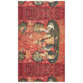 Nappe Odeurs, Lion, Fleurs, Animaux (Devant)