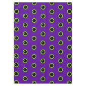 Nappe Oeil de monstre vert et violet amusant (Devant)