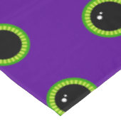 Nappe Oeil de monstre vert et violet amusant (Angle)